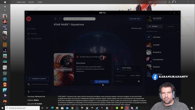 GAME PASS EA PLAY / YOK BÖYLE BİR ŞEY / EA DESKTOP KURMAK / HATA ALANLAR İÇİN KURULUM REHBERİ / HD4 смотреть онлайн