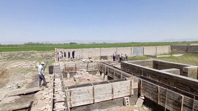 Бетон куйиш сезони бошланди. Beton Quyish Vaqti Keldi