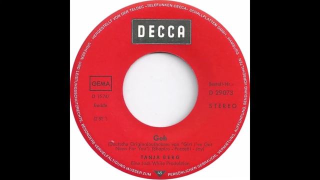 Tanja Berg - Geh смотреть онлайн