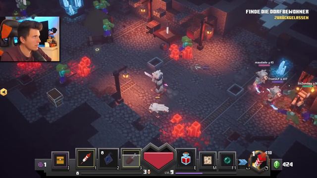 Unsere Reise In Die REDSTONE-MINEN! | Minecraft Dungeons #03