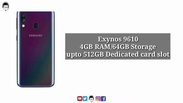 Samsung Galaxy A40 Listed online and Pre-bookings open || Samsung A40 Price and Specifications смотреть онлайн