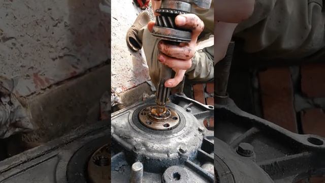 Как вытащить подшипник коленвала смотреть онлайн