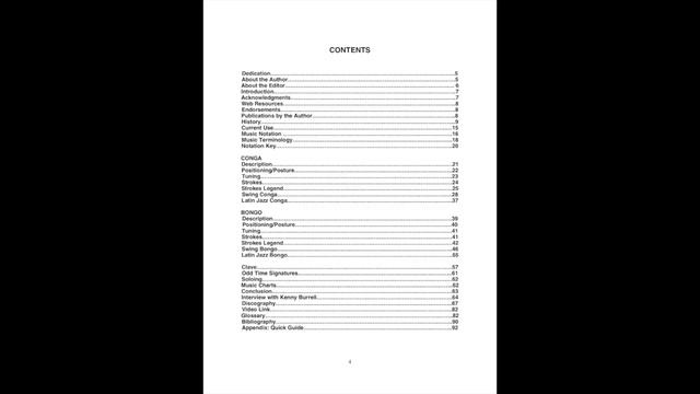The Conga and Bongo Drum In Jazz: Book Trailer смотреть онлайн