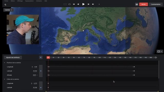 Google Earth Studio : Créer un zoom depuis l'espace sur sa maison (sans Drone) смотреть онлайн