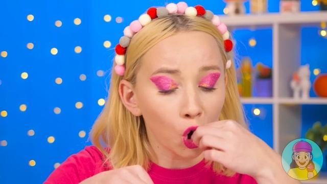 Челлендж. Шоколадная еда Vs. Настоящая еда от TeenChallenge