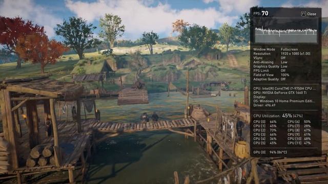 Assassin's Creed Valhalla | LOW | GTX 1660 Ti 6GB + i7 9750H | Helios 300 смотреть онлайн