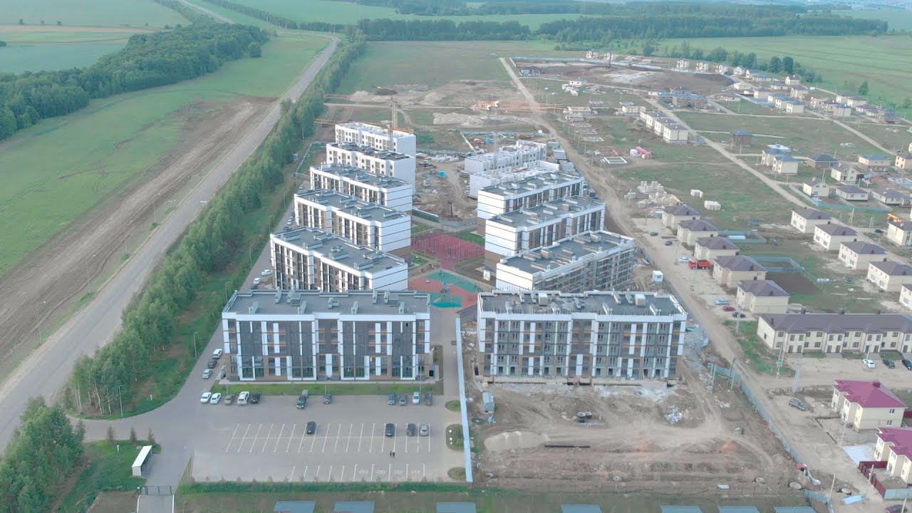 Ход строительства #ЖКБелаяАллея. Июнь 2021 смотреть онлайн