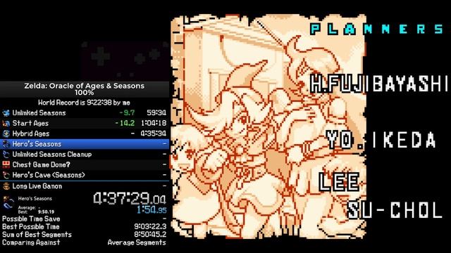 Oracle of Ages & Seasons 100% in 9:09:34 смотреть онлайн