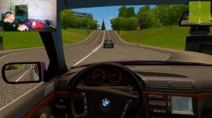 Тесты игрового руля DEXP WHEELMAN PRO в CITY CAR DRIVING