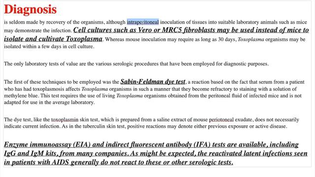 Toxoplasmosis | Toxoplasma gondii | التوكسوبلازما أو المقوسة الغوندية смотреть онлайн