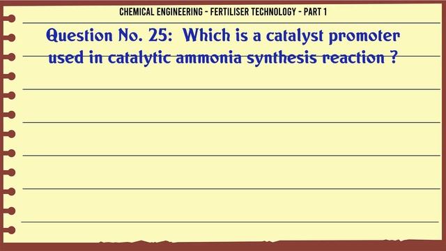 MCQ Questions Fertiliser Technology - Part 1 with Answers смотреть онлайн