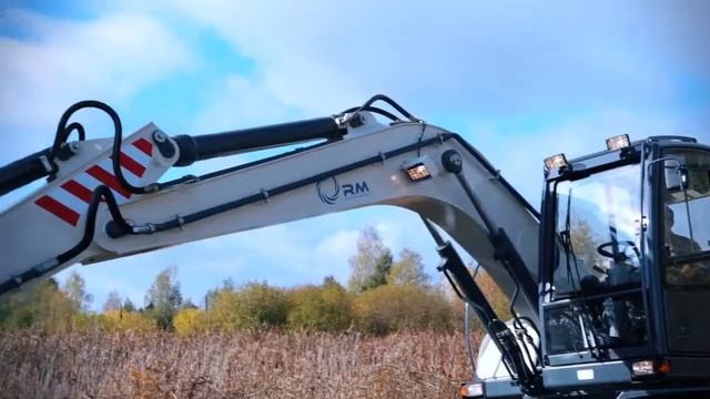 Колёсные экскаваторы серии TVEX смотреть онлайн