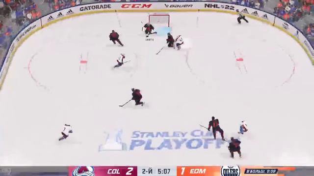 NHL 22 Плей-Офф Кубка Стэнли 2022 Третий Раунд Колорадо Эвеланш Против Эдмонтон Ойлерз смотреть онлайн