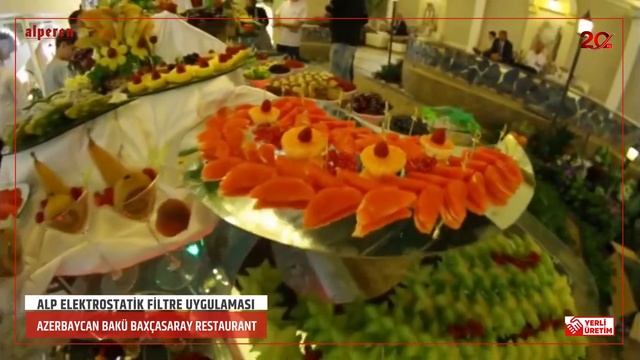 Elektrostatik Filtre Uygulaması - Bakü Baxçasaray Restaurant Azerbaycan смотреть онлайн