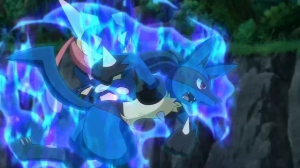 Greninja vs. Lucario! | Pokémon Ultimate Journeys: The Series | Official Clip