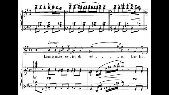 Fêtes galantes (R. Hahn) _ Piano Accompaniment смотреть онлайн