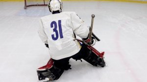 Перекаты на щитках   Тонкости игры вратаря