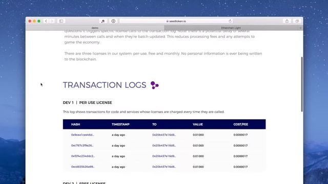 SEED Blockchain Demo смотреть онлайн