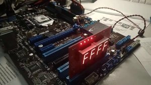 Asus p8h77-v le. Горит dram led