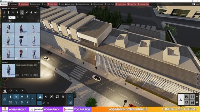 LUMION 12.5 RENDERING TUTORIAL #13 ORTHOGRAPHIC SKETCH смотреть онлайн
