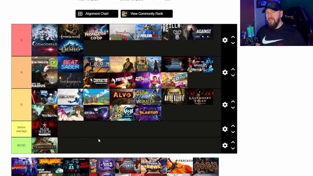 BEST TO WORST VR GAMES RANKED - Oculus Quest 2, PSVR and PCVR Tier List 2021 смотреть онлайн