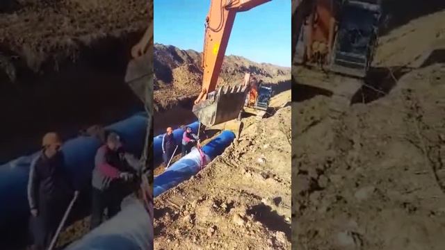 монтаж труб Северо-Крымского канала смотреть онлайн