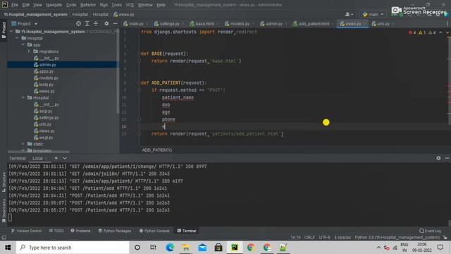 Add Patient (Backend) | Patient Form Data Save in Database | Django Projects | Django Tutorial смотреть онлайн