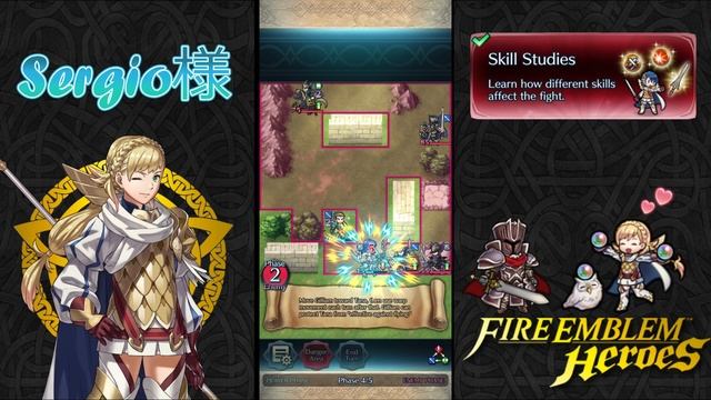 Fire Emblem Heroes Tactics Drills Skill Studies 186 Armor, Piercing Bow (Free Orb) смотреть онлайн