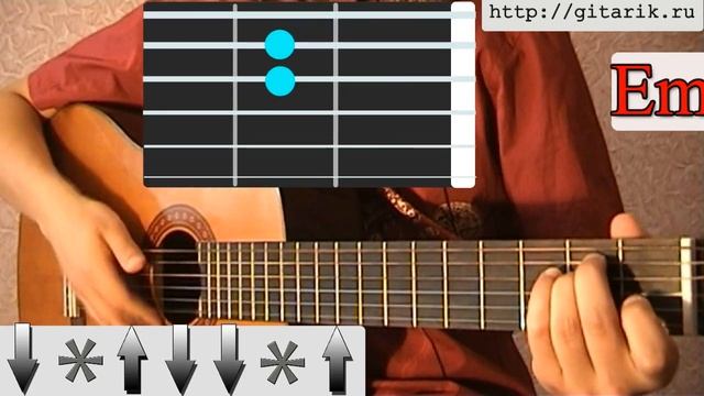 Голубые Береты - Привет, малышка (Как играть на гитаре) смотреть онлайн