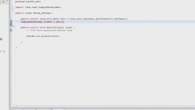 java Datum und Uhrzeit abfragen und formatieren | JAVA Tutorial смотреть онлайн