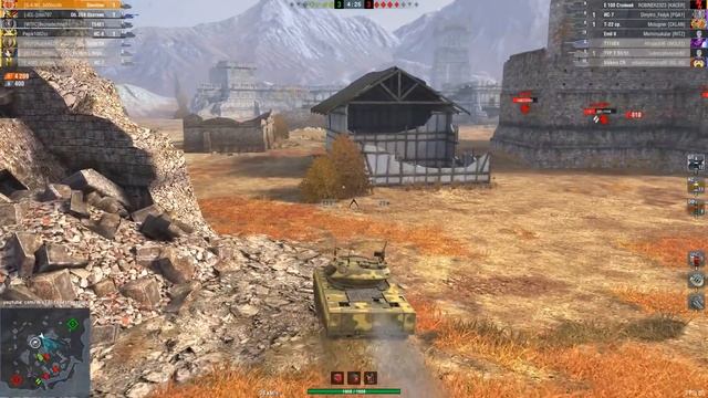 Emil II, Sheridan & Leopard 1 • WoT Blitz Gameplay смотреть онлайн