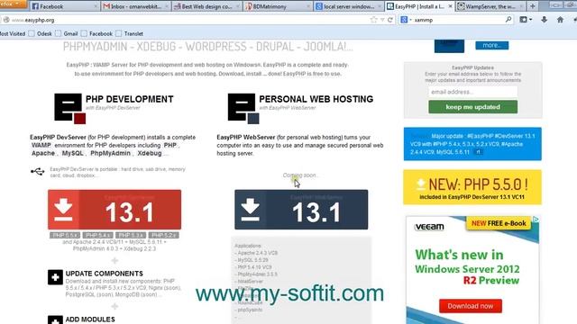 How to Setup a Localhost Server in Windows in bangla tutorial смотреть онлайн