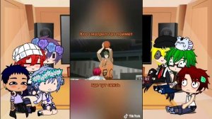 Реакция "Баскетбол Куроко" на ТТ ¶Gacha Club