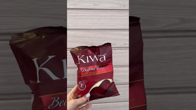 Свекольные чипсы натуральные. Эквадор. KIWA. смотреть онлайн
