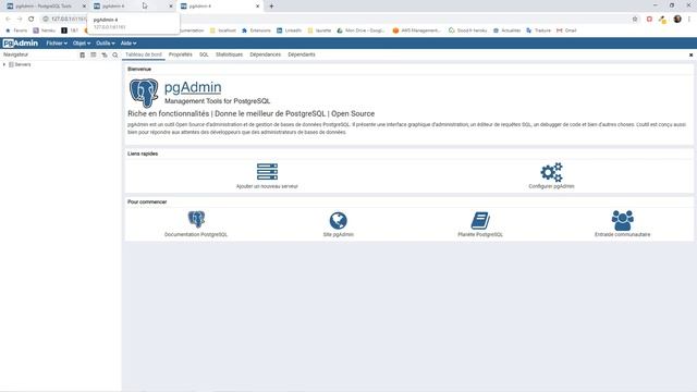 PostegreSQL et PGadmin visualisation des tables смотреть онлайн