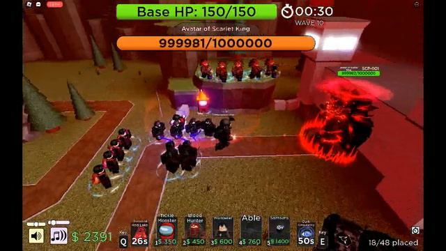 roblox scp tower defence medium mode new code update2047 among us skin for scp 999 смотреть онлайн