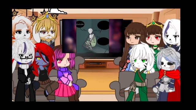 ||Реакция|| •|Undertale и Ragnartale|• на •|Handplates|• ▪︎Gacha Club▪︎