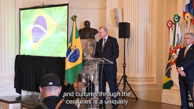 Remarks by Ambassador Nestor Forster Jr. in honor of the Bicentennial of Brazilian Independence. смотреть онлайн