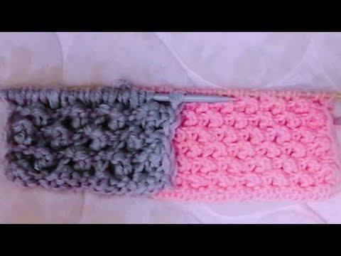 Узор спицами каракулевый. смотреть онлайн