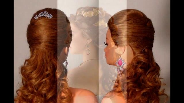 Красивые вечерние прически на длинные волосы/Beautiful formal hairstyles for long hair смотреть онлайн