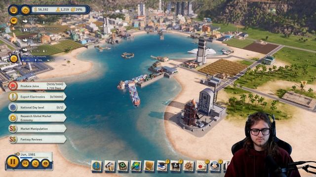 The Llama of Wall Street - Part 19 ~ FrogDogLive! ~ Let's Play Tropico 6 ~ смотреть онлайн