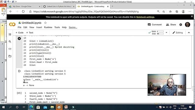 Linkedlist vs array Python offline14-Oct-2020. For ppt and program plz see description смотреть онлайн