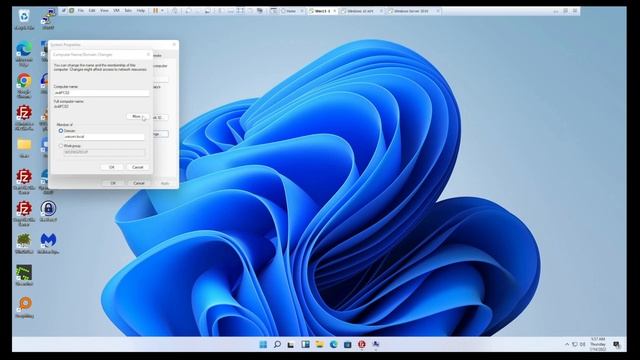 HOW TO JOIN A WINDOWS 11 PC OR VM TO A DOMAIN | WINDOWS SERVER 2019 | ACTIVE DIRECTORY смотреть онлайн