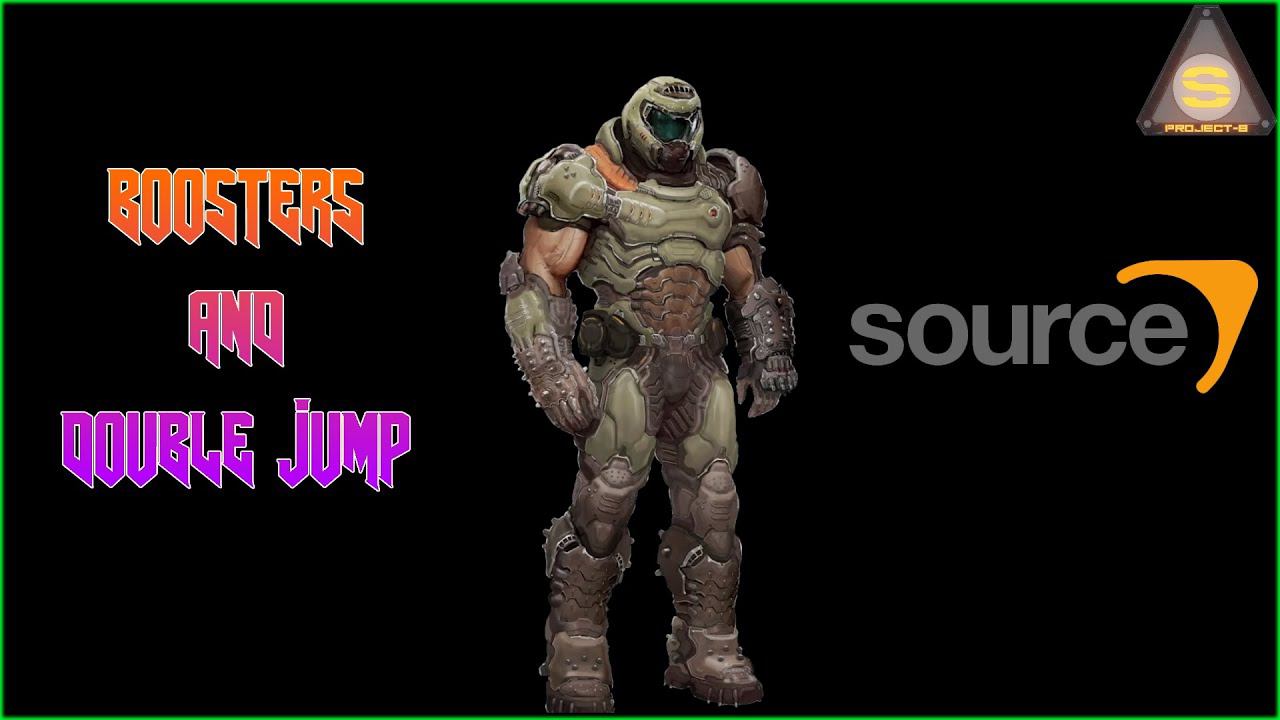 Source Engine - Boosters & Double Jump (Ускорители и двойной прыжок) смотреть онлайн