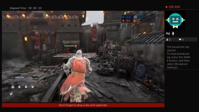 For Honor/Road to 20 subs/Decent Player смотреть онлайн