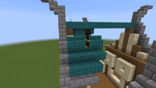 Minecraft Medieval House Tutorial - How to Build Fantasy смотреть онлайн