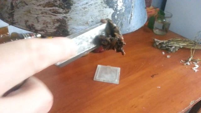 Чистим старые сковородки смывкой... старой краски смотреть онлайн