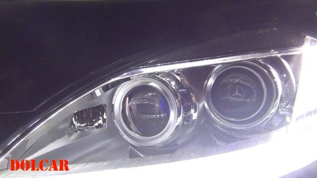 Эксклюзивный S-class w221 рест / замена линз на Mercedes Bosch Intellect / DRL + Turn signal смотреть онлайн