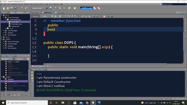 LEC:21 | Encapsulation in JAVA | use of get and set methods in JAVA смотреть онлайн