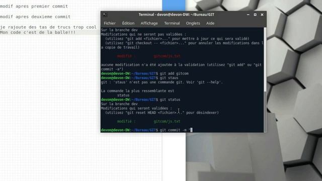 GIT partie 2 (branch) смотреть онлайн